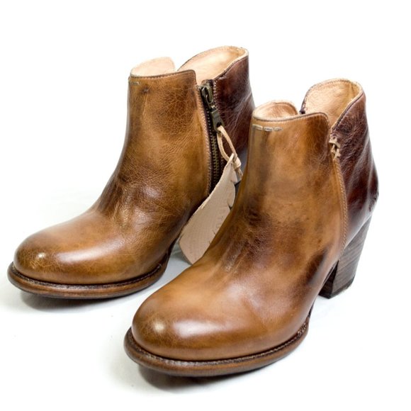 BED STU YELL Teak Rustic Mason Bootie Shoes - Picture 4 of 9